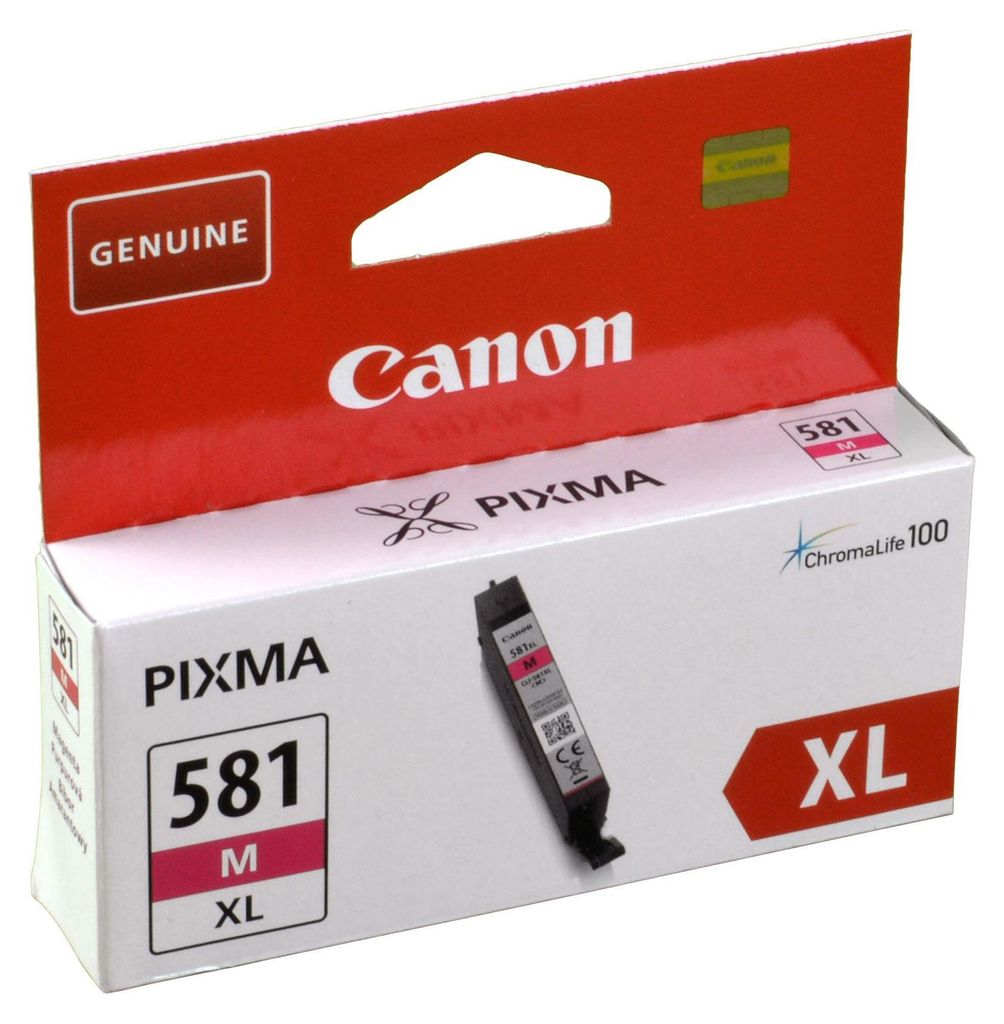 Canon CLI-581 XL Magenta Tintentank, Magenta, Tinte auf Produktbild 