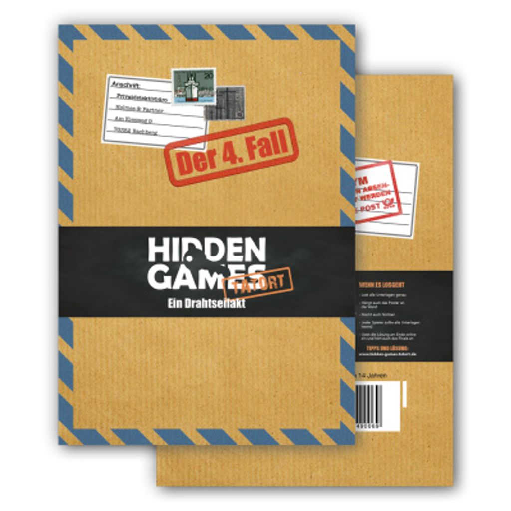 Hidden Games Tatort - Drahtseilakt - Deutsch - Krimispiel, Produktbild 
