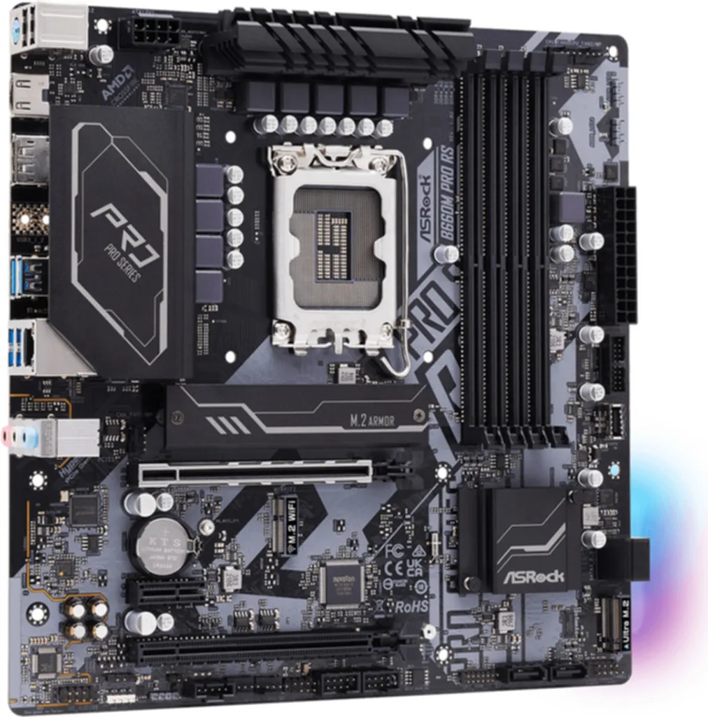 ASRock H610M-HDV/M.2+ D5 avec Support Mémoire DDR5 et Stockage M.2 - 9