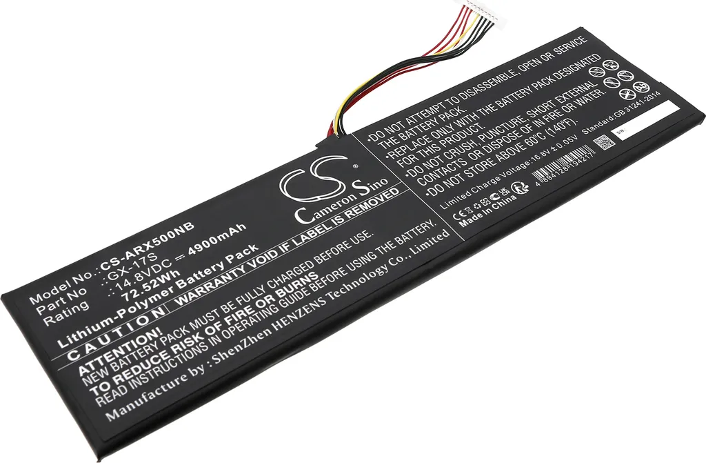 Batterie de Rechange pour PC Portable Gigabyte Aorus X3 Plus V3 V5