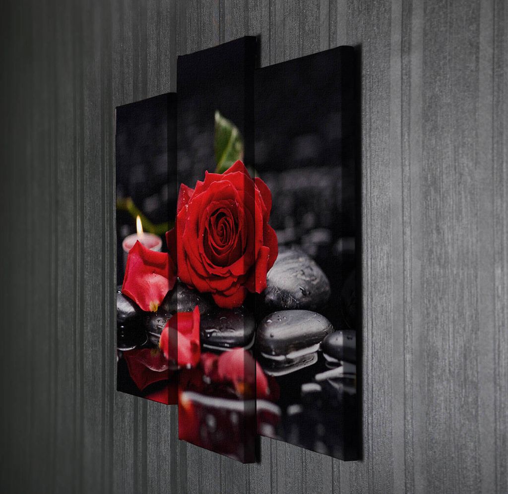 Wallity, UC003- MJS1289, Bunt, Leinwandbilder, 66 x 45 cm, 100% Leinwand