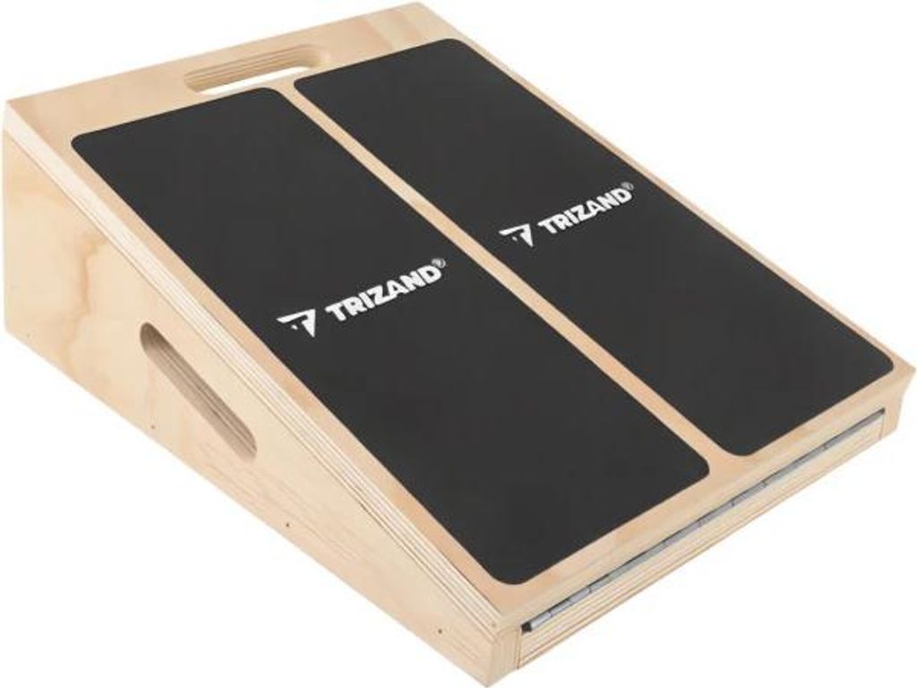 Trizand 27130 Verstellbare Holzplattform zum Dehnen der Produktbild 