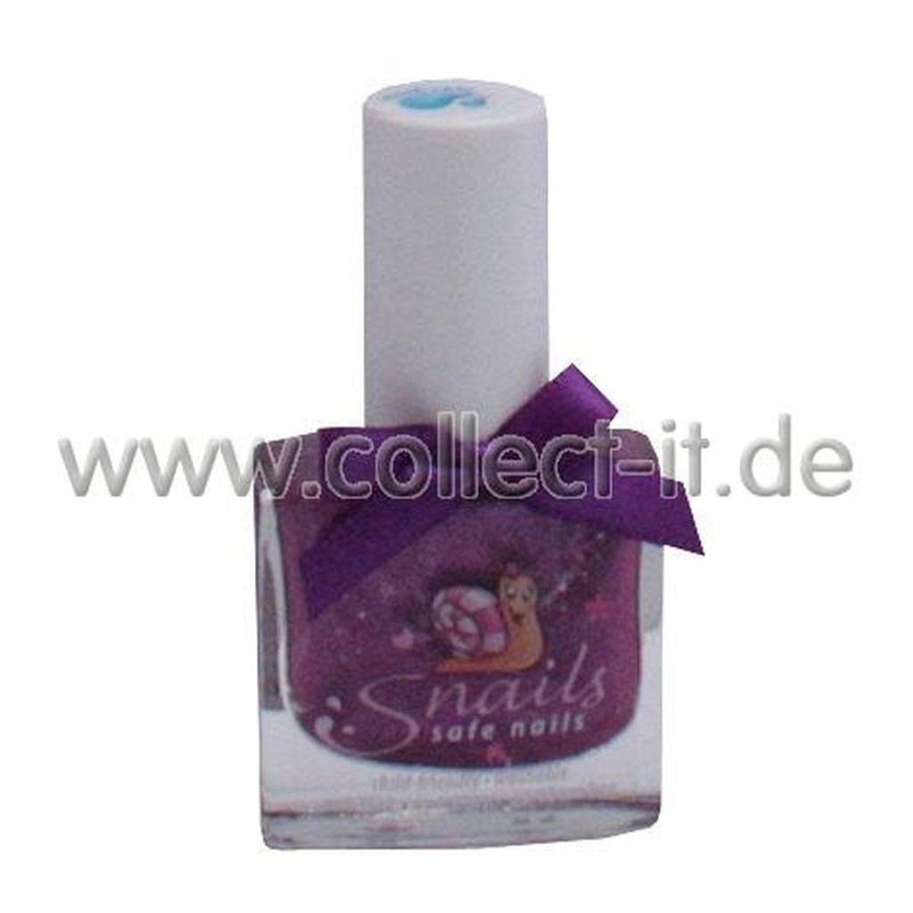 Snails Kinder Nagellack Raspberry Pie (lila glitzernd)