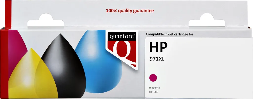 Pack de 6 cartouches d'encre XL rouge CN627AE haute capacité Quantore