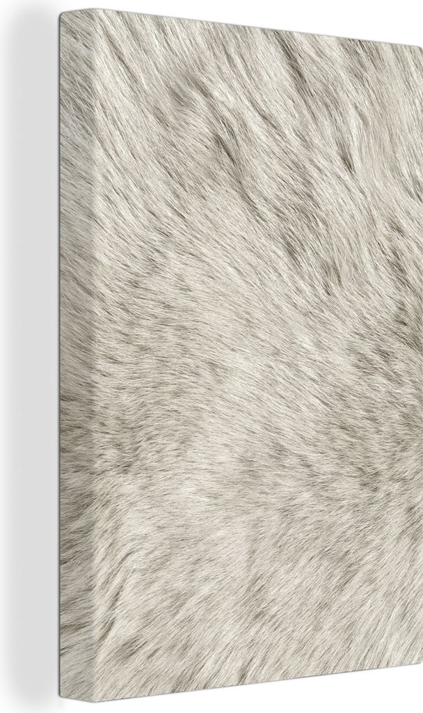 OneMillionCanvasses - Leinwandbilder - 90x140 cm, Tiere - Haut - Eisbär, Wandbilder Kunstdruck Wanddekoration - Wandschmucke - Schlafzimmer