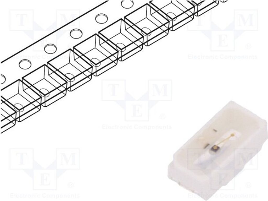5x LED 0,42÷1,35lm SMD 3x1,4x1,2mm 3014 orange 140÷450mcd 120° LTST-M140KFKT LED-