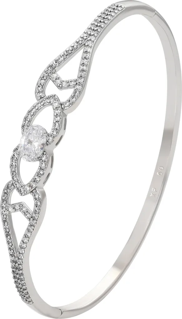 Joella Bracciale Argento Donna Taglia Unica: Minimalismo di Tendenza