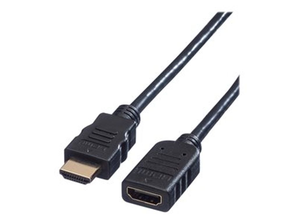 Valore VALORE Cavo HDMI ad alta velocità + Ethernet, M/F 1 Immagine del prodotto 