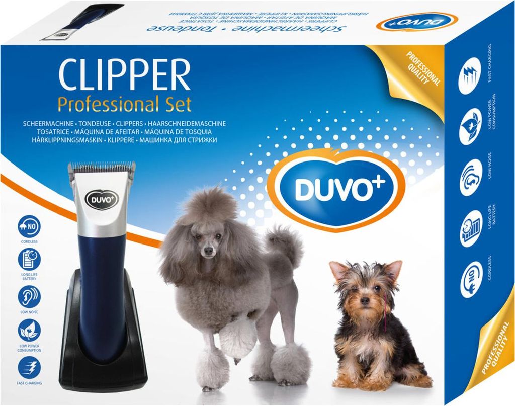 Duvo+ Schermaschine Clipper Professional Set