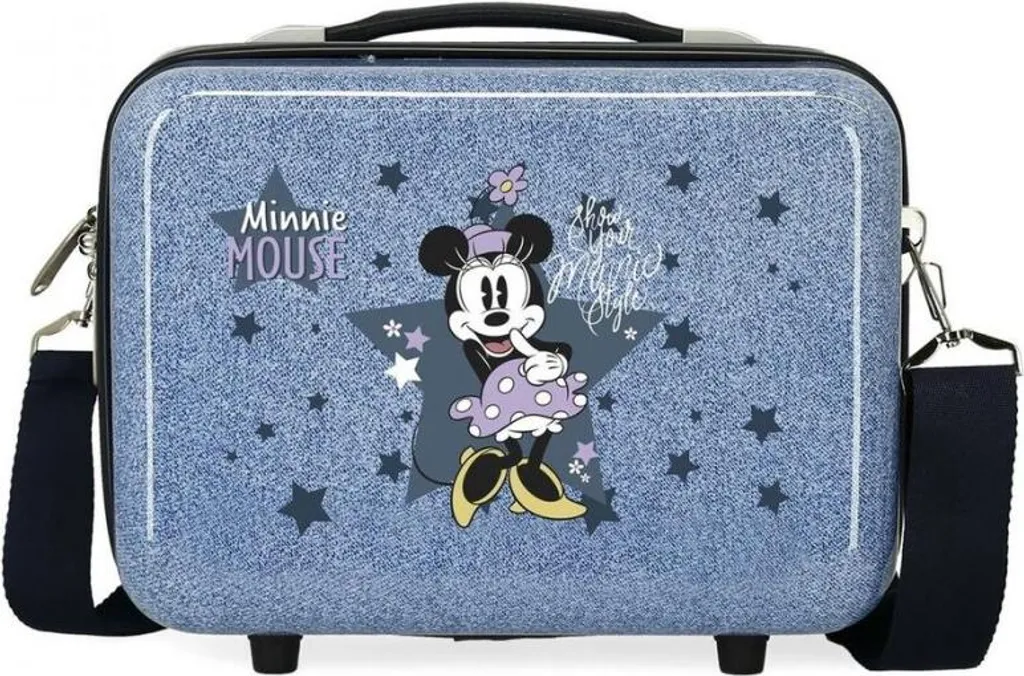 Valise cosmétique Minnie Mouse Style en ABS 21x29x15cm 9L - Ref 4983921
