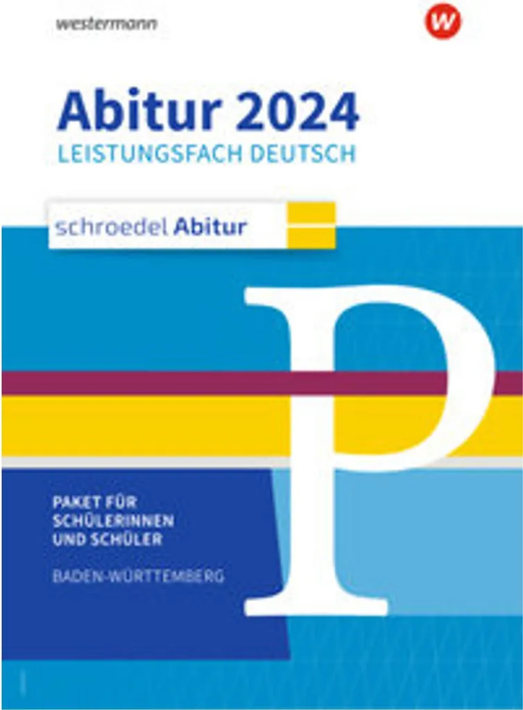 Préparer l'Abitur Deutsch 2024 Baden-Württemberg Schülerpaket Complet
