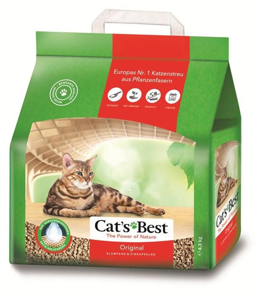 Cat's Best Original Katzenstreu 4,3kg Immagine del prodotto 