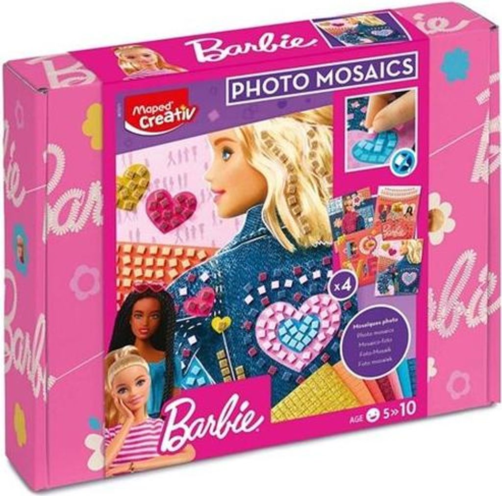 Maped Creativ Moosgummi-Mosaik PHOTO MOSAICS Barbie