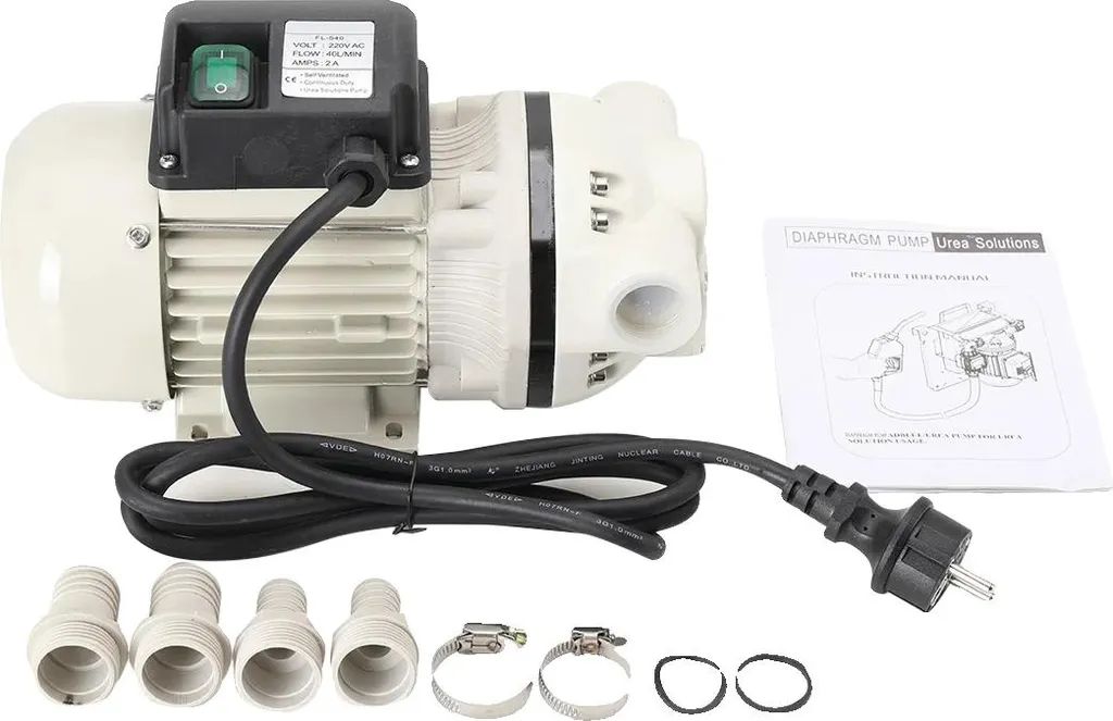 Pompe à membrane auto-amorçante 40 l/min pour transfert de fluides UE