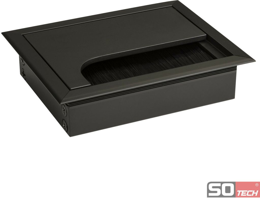 Kabeldurchlass CAVO 100x80 schwarz