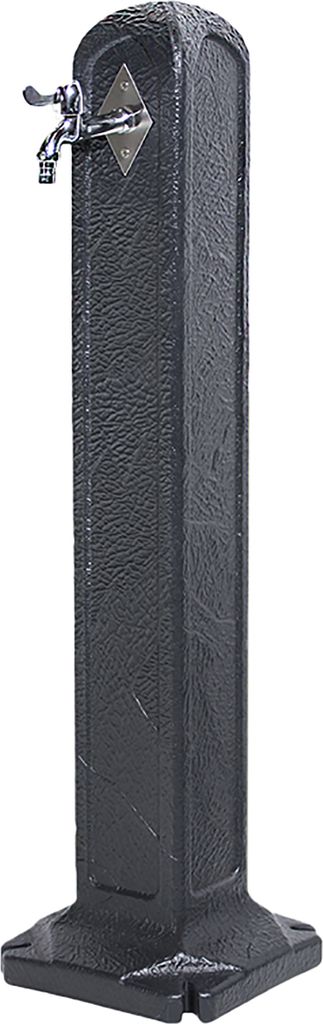 Wasserzapfsäule Garten-Wasserzapfsäule Anthrazit (L x B x H): 12 x 12 x 91 cm