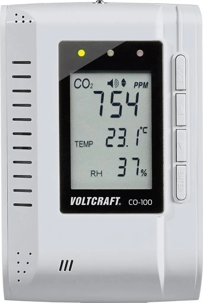 Éviter la Pollution Intérieure : Testeur CO2 Voltcraft CO-100 Logger
