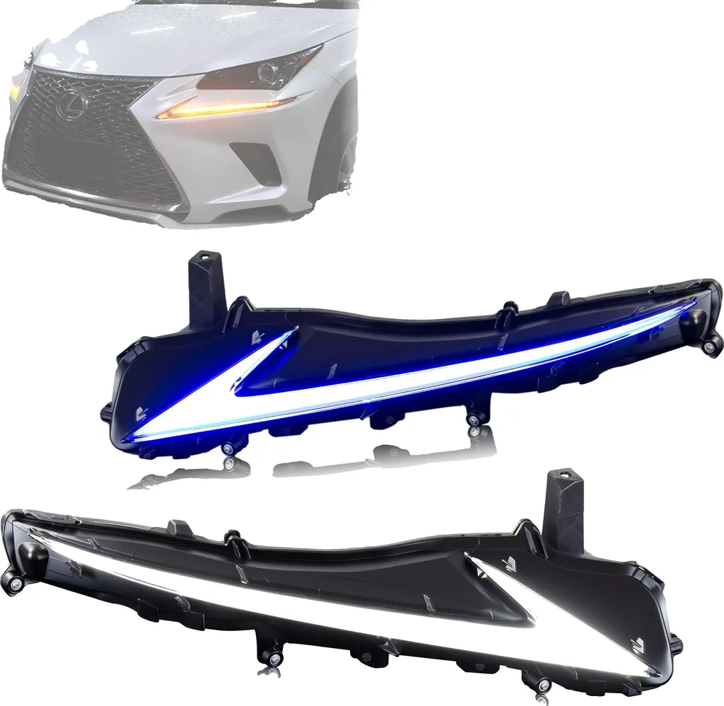 Feux de jour LED IP67 ultra brillants pour Lexus IS350 installation facile