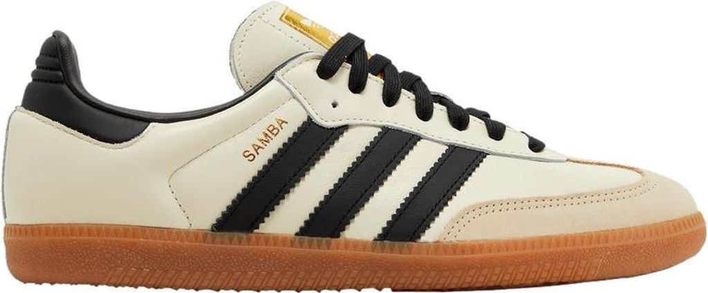 A single Adidas Samba OG sneaker shown from a side-angle on a white background.
