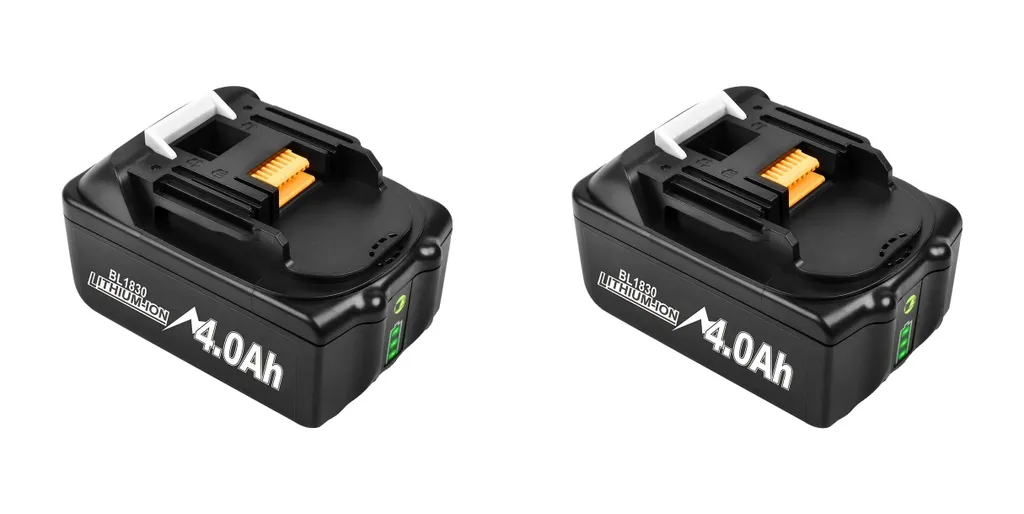Batterie 18V pour Perceuse et Visseuse Li-Ion 6000mAh Pack de 2 Unités