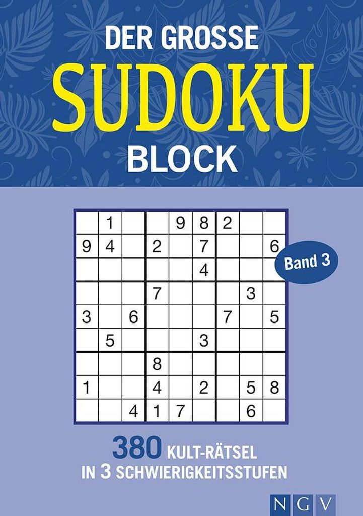 Der große Sudoku Block Band 3 Immagine del prodotto 