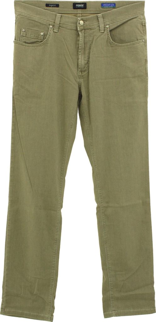 29867 Pioneer, Rando, Herren Jeans Hose, dünner Stretchdenim, lightbrown, W 32 L 34