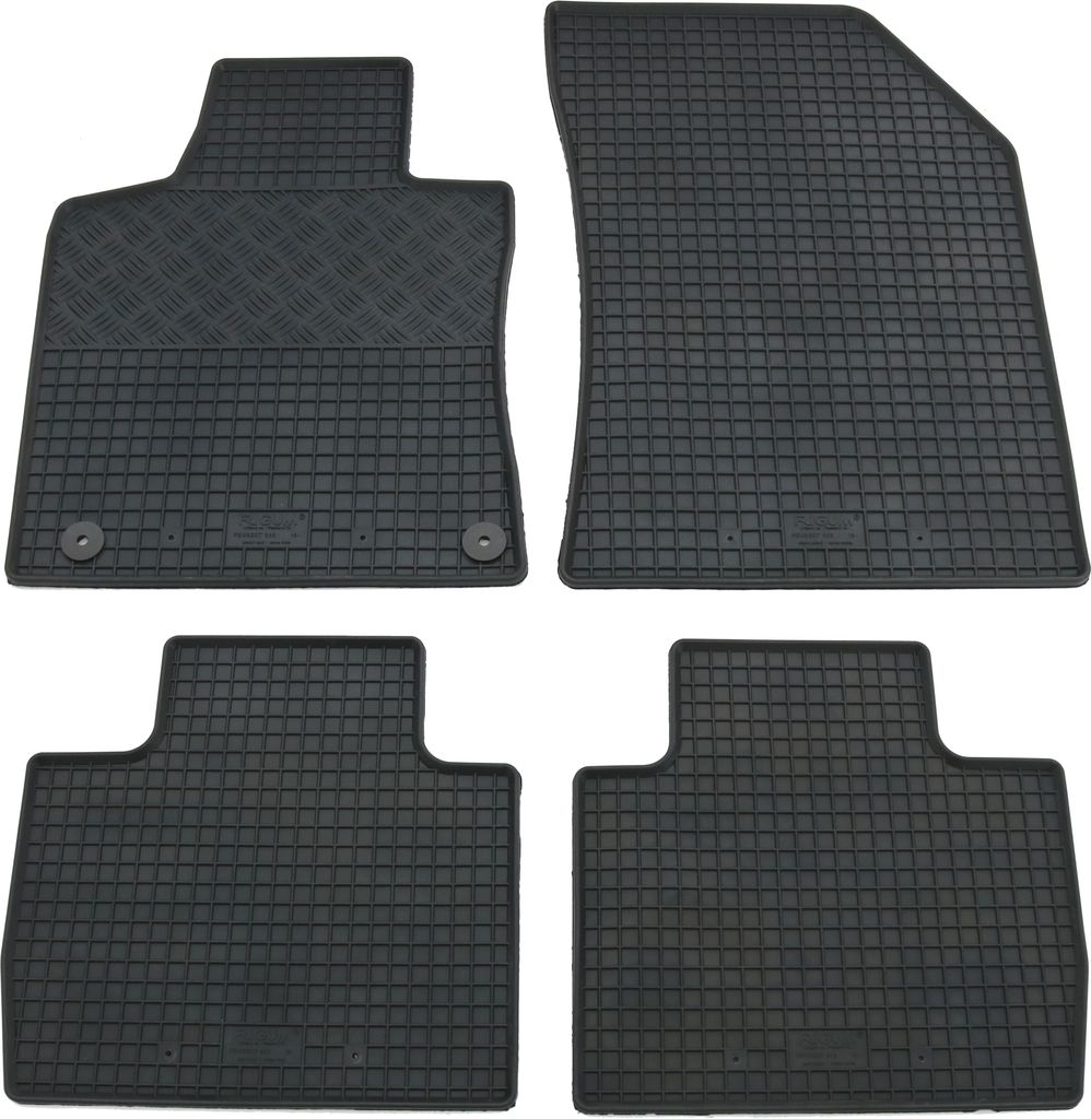 Gummifußmatten Set 4-teilig für Peugeot 508 II (2018-), Produktbild 