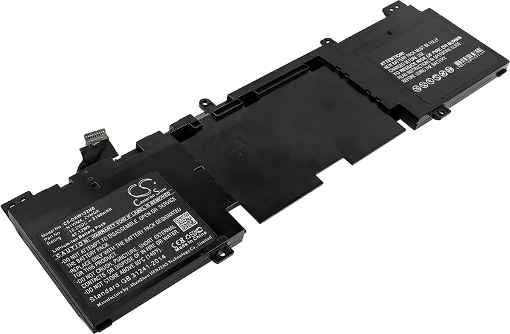Batterie de Rechange pour PC Portable Dell Alienware 13 R1 et R2