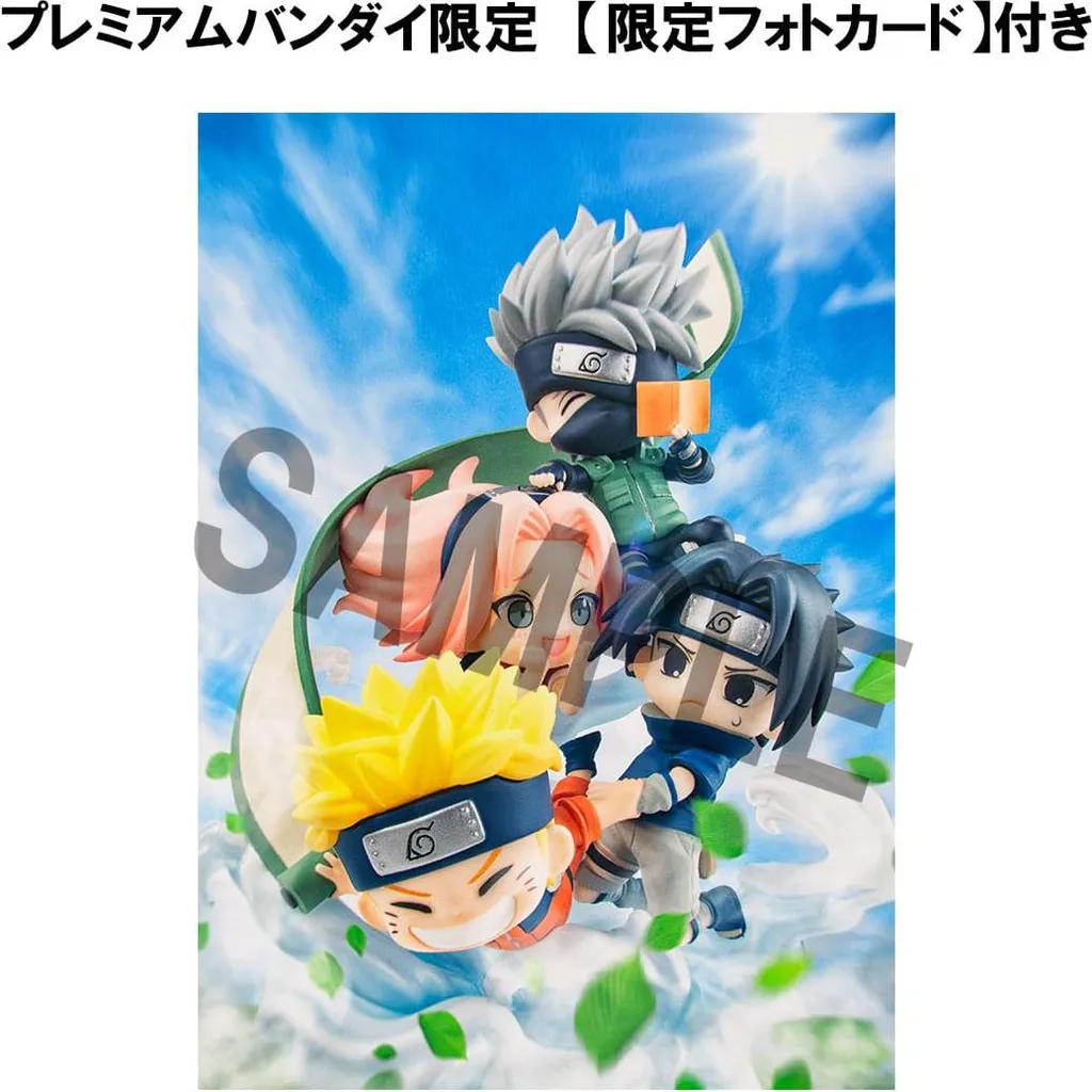 Statuette Naruto Shippuden Team 7 FigUnity 13 cm décorative en PVC