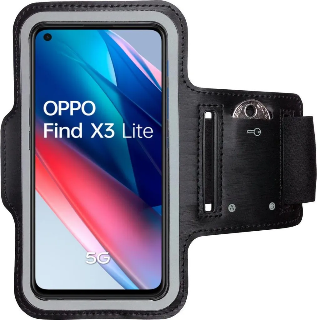 Custodia Sportiva Braccio OPPO Find X3 Lite 5G - Antisudore e Sicura - 1