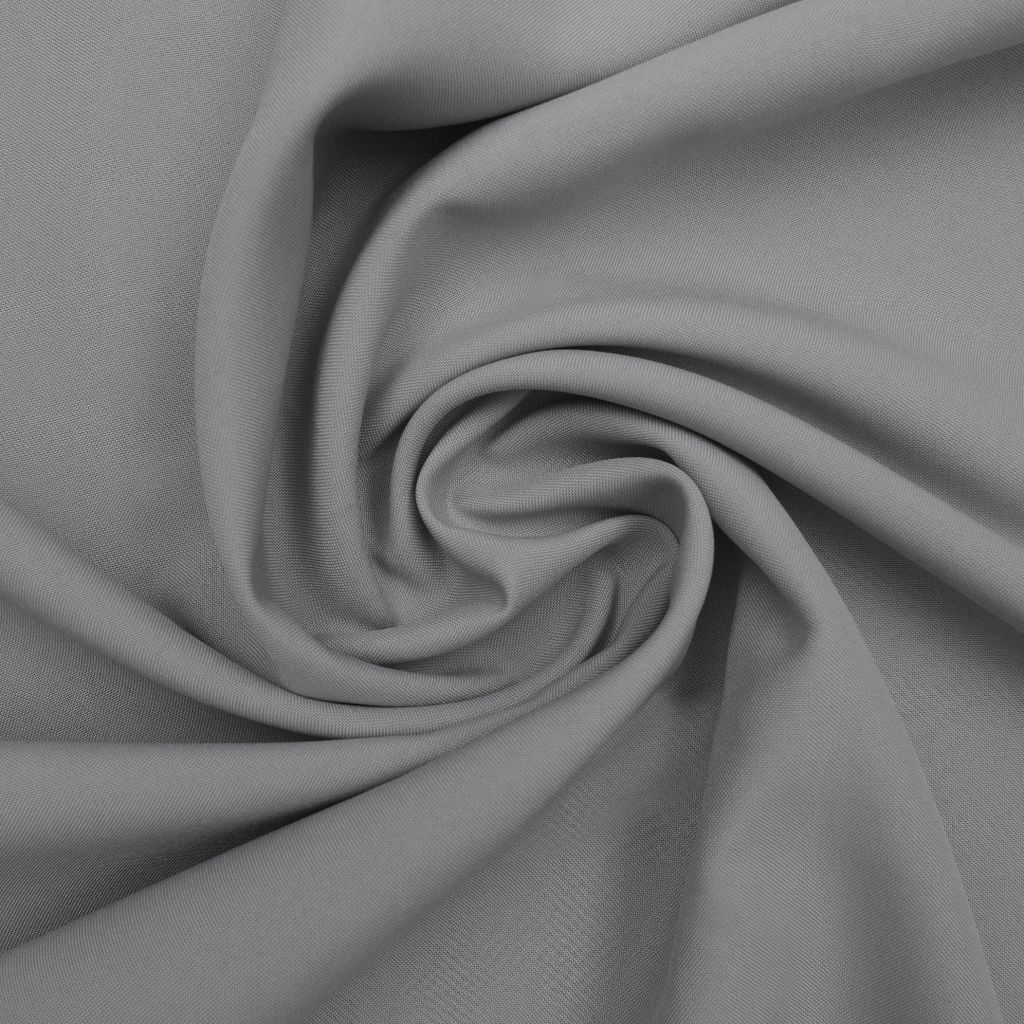 Voppi Zasłony na przelotkach 140x160 cm krótkie szare Zdjęcie produktu 6