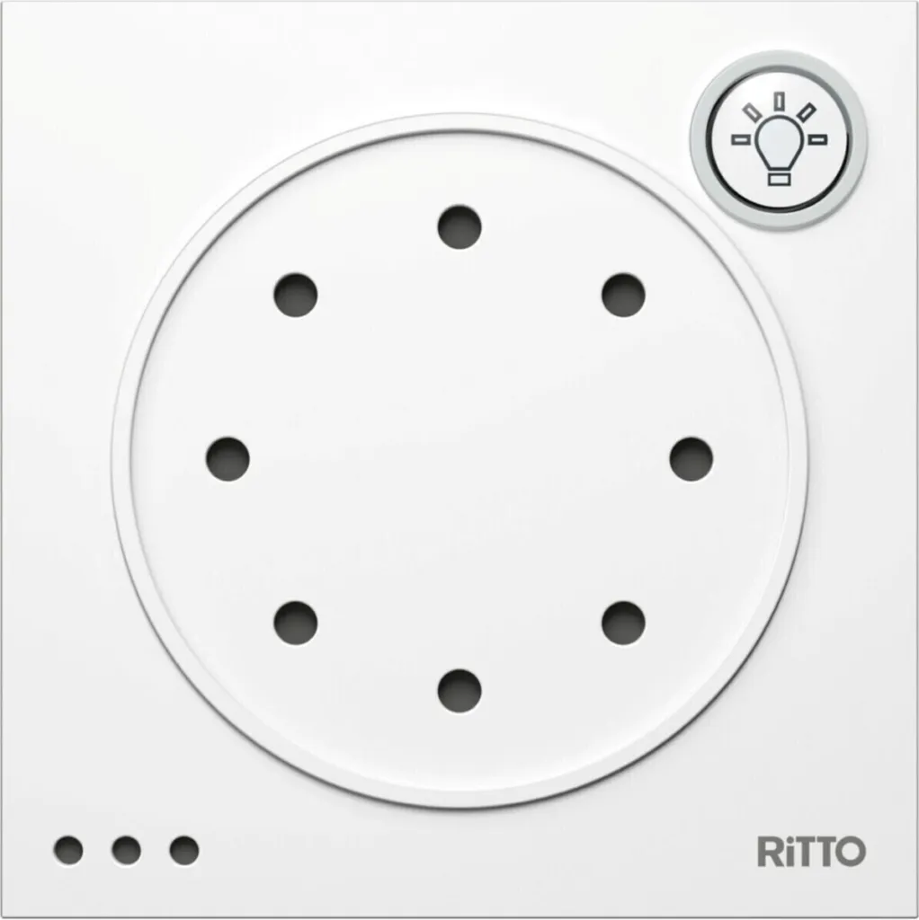 Module Vocal Bus RITTO 95x95x33mm - Son Haute Qualité et Format Compact