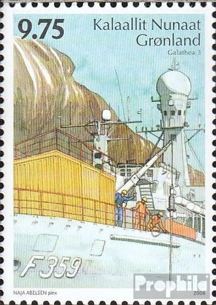 Briefmarken Dänemark - Grönland 2006 Mi 471 (kompl.Ausg.) postfrisch Expedition