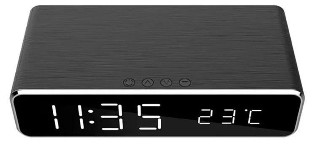 Gembird DAC-WPC-01 GEMBIRD Digitaler Wecker m kabelloser QI Image du produit 