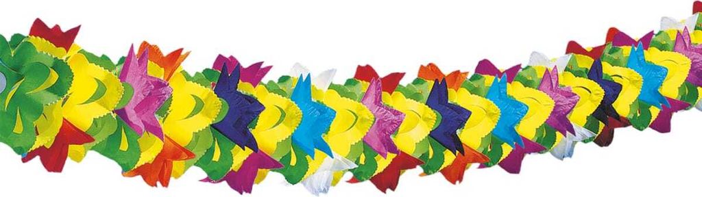 Papier-Girlande Maui 6m Produktbild 