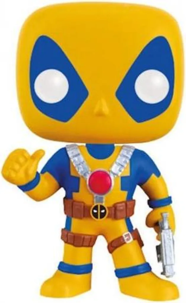 Jouet de Collection Deadpool Costume Jaune Marvel - Figurine Pop 10cm - 2