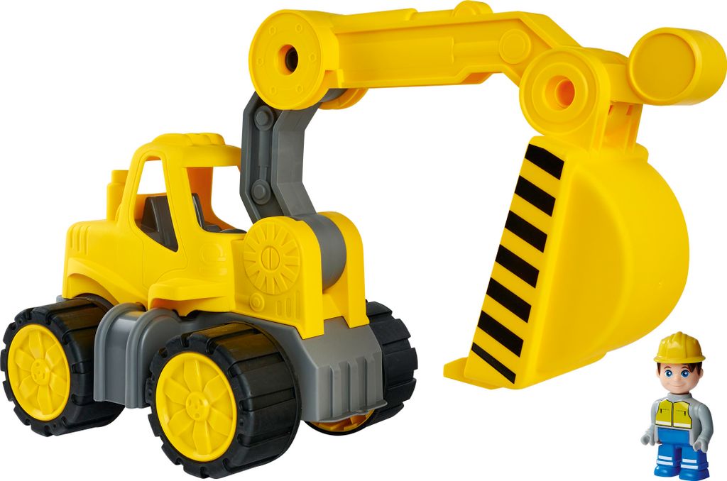 BIG-Power-Worker Bagger + Figur Produktbild 