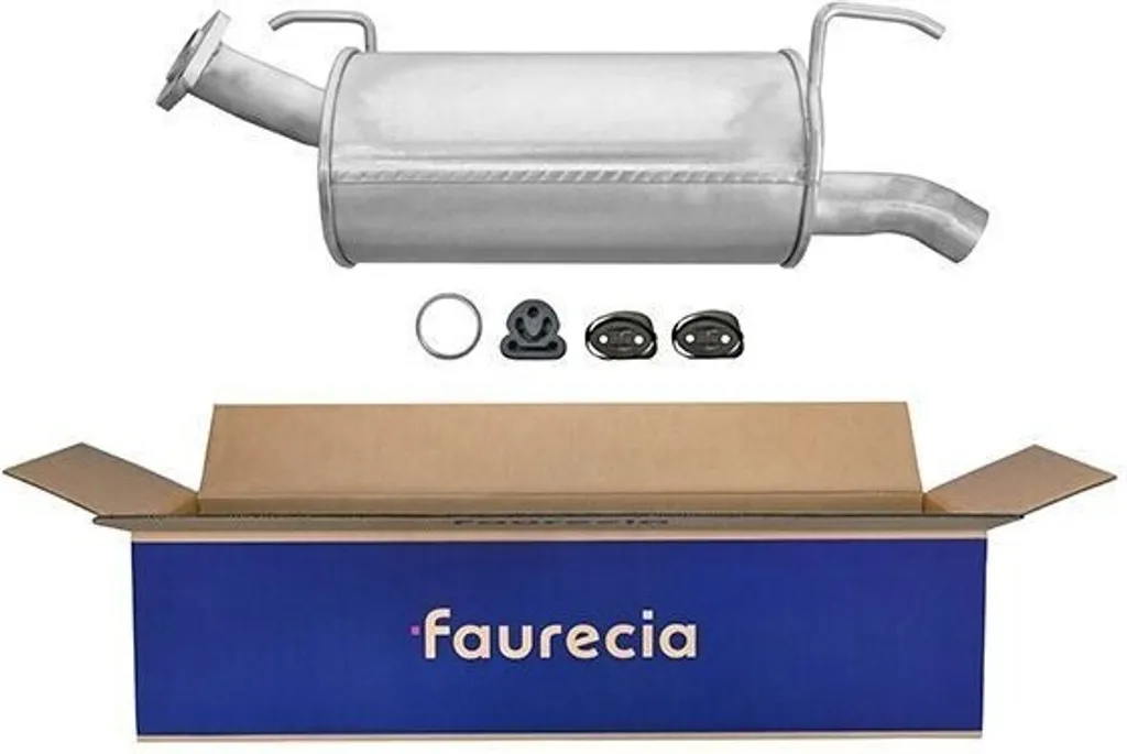 Silencieux d'échappement Almera Tino V10 HELLA 8LD 366 033-641 Arrière
