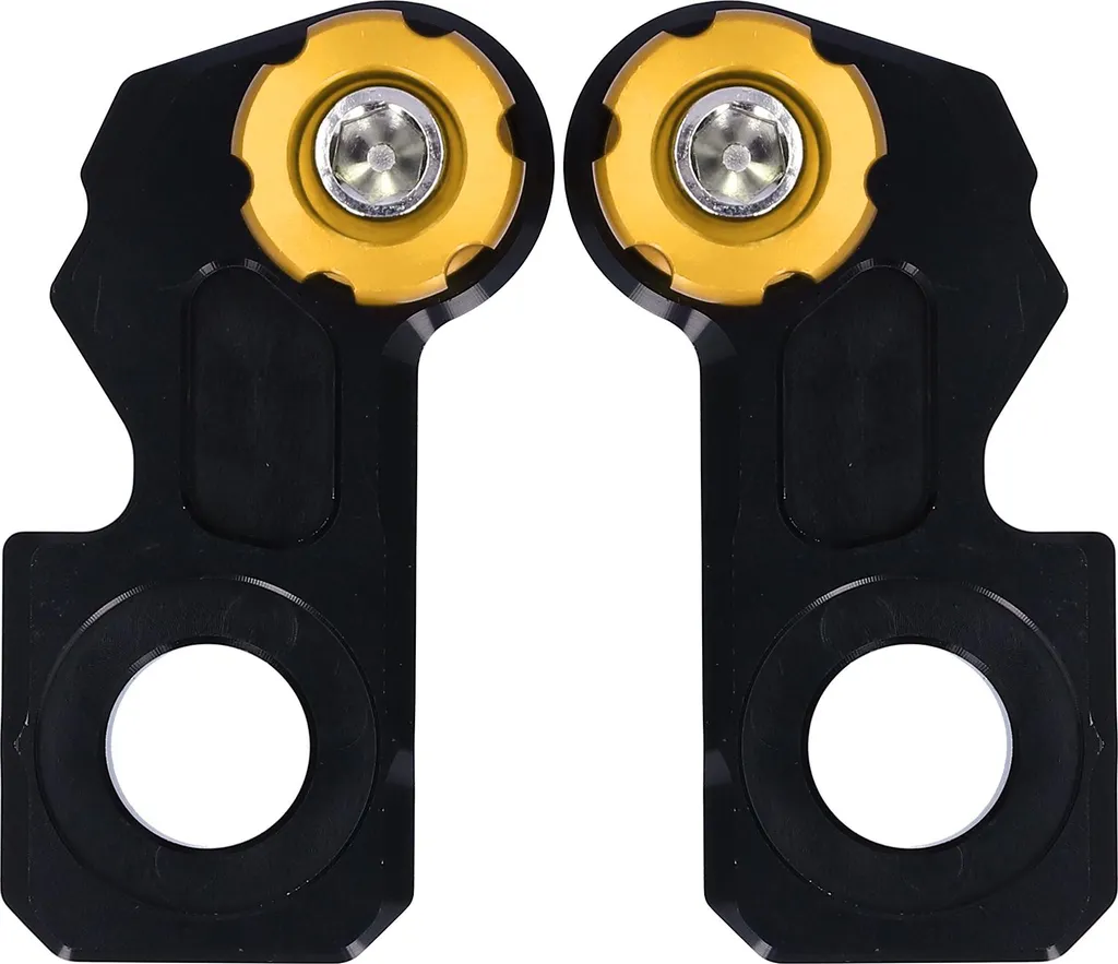 Blocco Assale Moto CB650R CBR650R 2019-2020: Slider Lega Alluminio Giallo