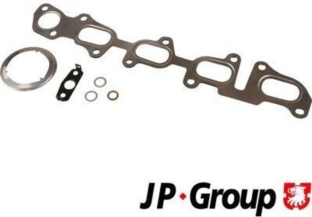 JP GROUP 1117757210 Montagesatz Turbolader für VW Golf VII Schrägheck (5G1, BQ1, BE1, BE2) Passat Variant (3G5, CB5) TIGUAN (5N) Golf VII Variant