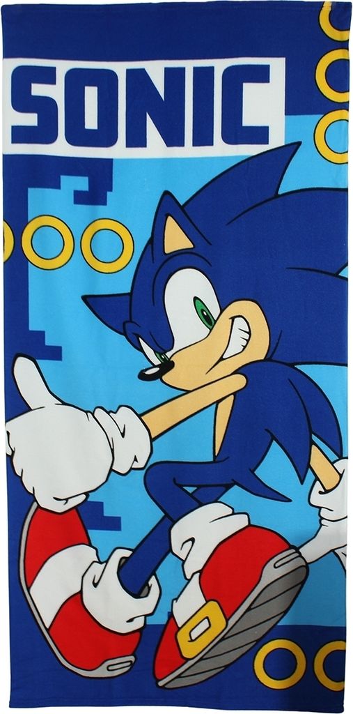 Sonic XL Strandtuch Handtuch Badehandtuch Badetuch 70x140cm Produktbild 