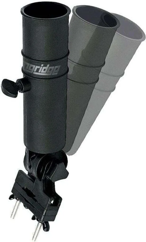 Support Parapluie Longridge Universel Noir One Size pour Chariot de Golf