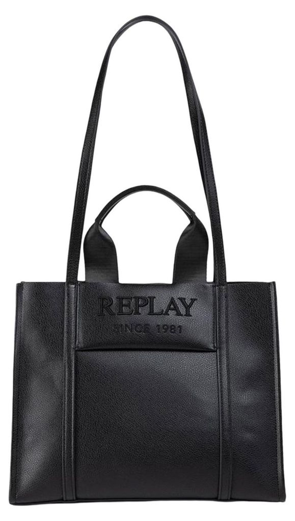 REPLAY Handtasche Handbag Black schwarz