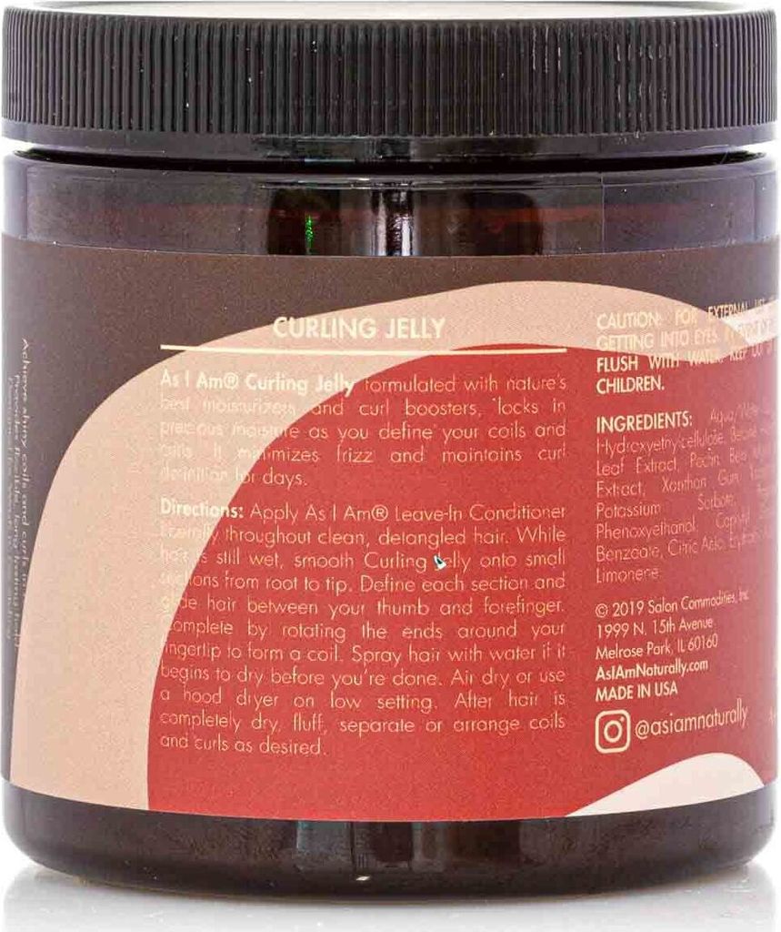 As I Am Curling Jelly Coil and Curl Definer 227g Produktbild 9