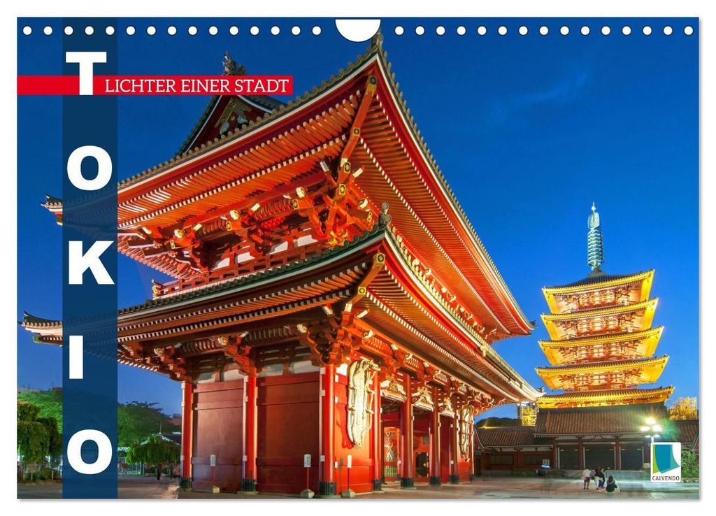 Tokio: Lichter einer Stadt (Wandkalender 2027 DIN A4 quer), CALVENDO Monatskalender