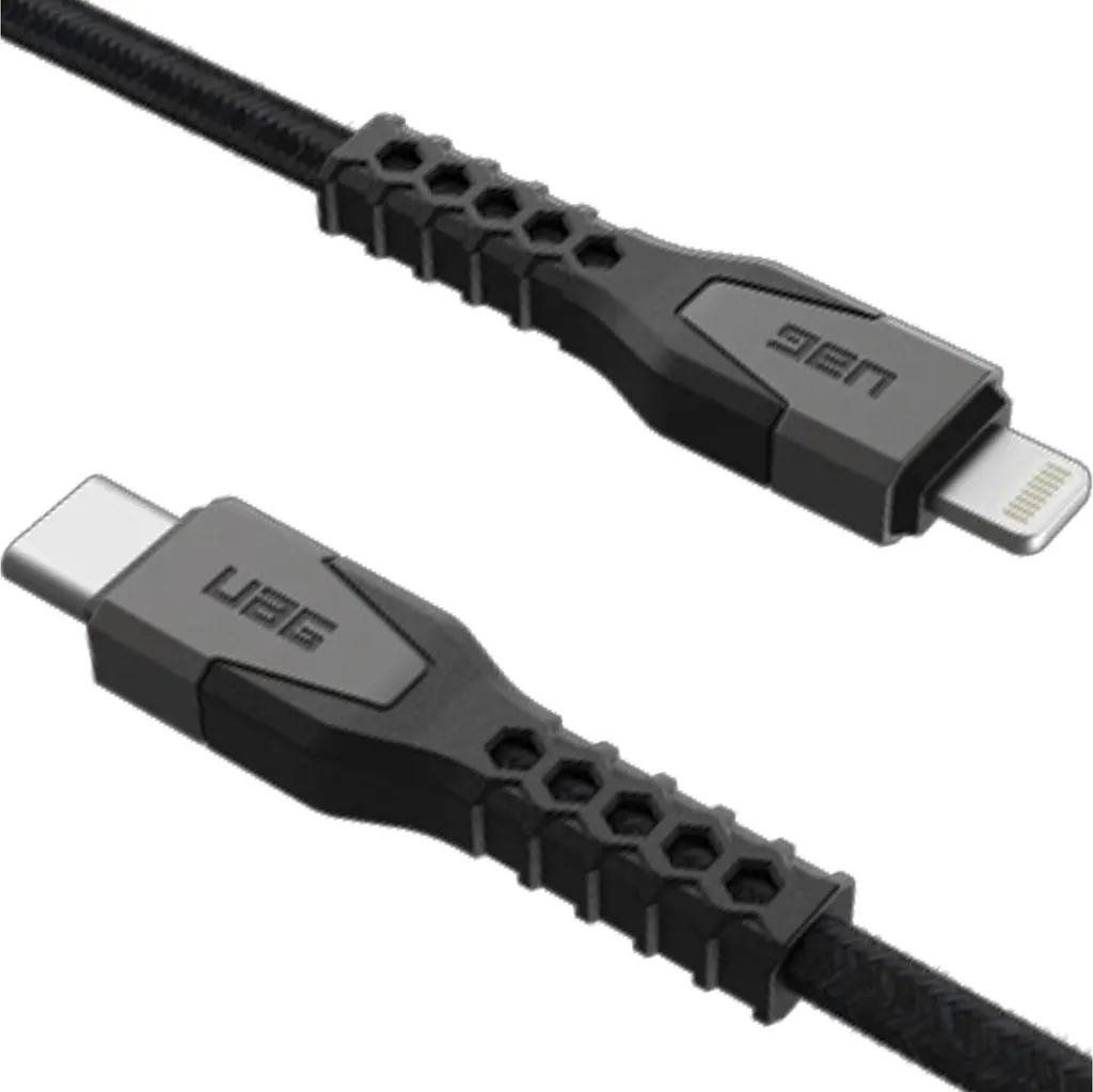 UAG Cabo Câble USB-C Lightning pour Recharge Rapide iPhone et iPad Pro