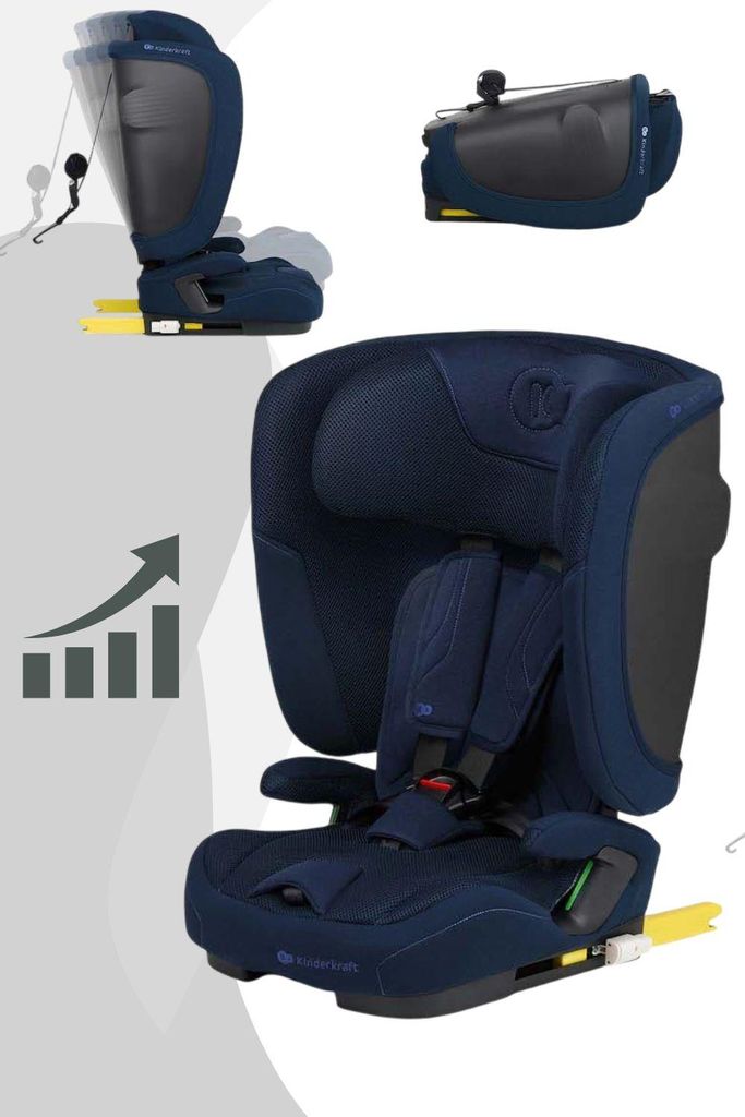 KINDERKRAFT Fix2Go i-Size siège auto 76-150 cm Navy Image du produit 