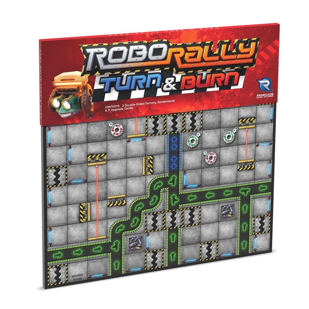 Asmodee Robo Rally: Turn & Burn Expansion, Produktbild 
