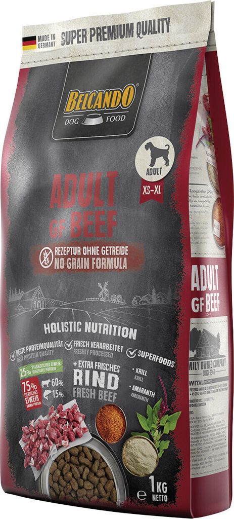 Belcando Adult GF Beef 1 kg Produktbild 