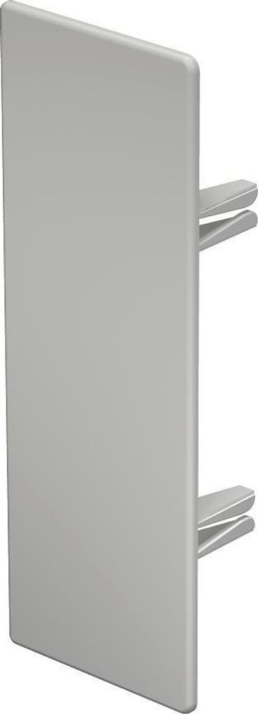 OBO Endstück, 60x170mm, Polyvinylchlorid, reinweiß, RAL 9010, 1 Stk.